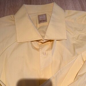 Ike Behar Yellow Dress Shirt